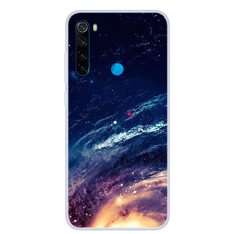 For Xiaomi Redmi Note 8T Case Silicone Soft TPU Phone Case Coque Xiomi Redmi Note 8T Cover Space for Redmi Note8T 8 T Bumper: 5