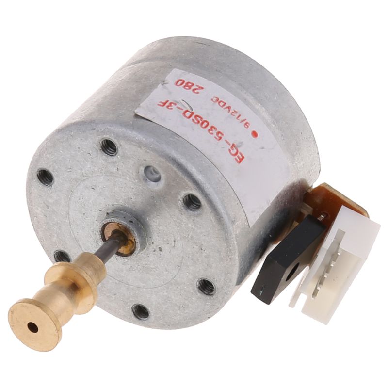 Motor metálico ajustable para giradiscos, de 3 velocidades EG530SD-3F, 33/45/78 RPM, Motor de manga de cobre para tocadiscos, 1 unidad