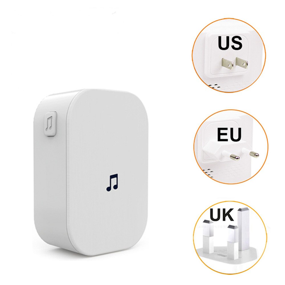 Wifi Wireless Doorbell Indoor Chime 100DB 433MHz Waterproof Door Ring Chime Doorbell Receiver Ding Dong Tuya Smart life home