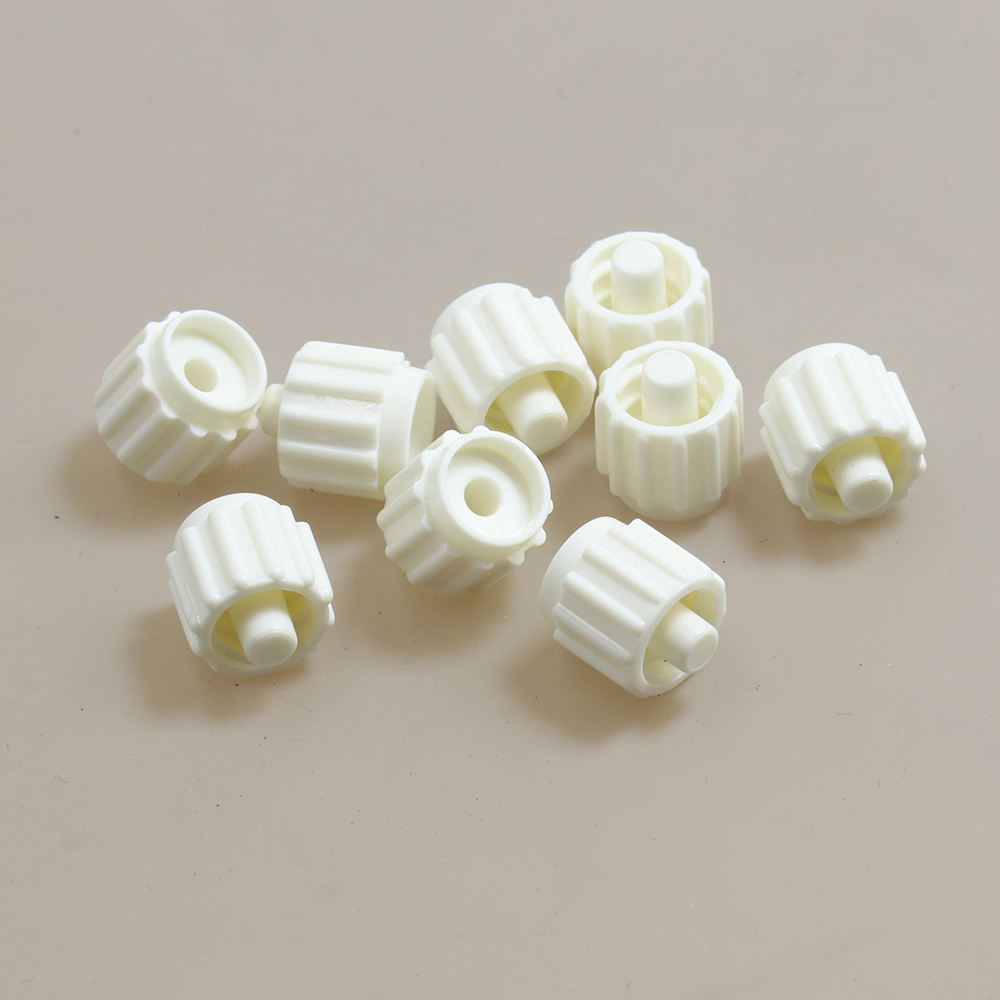 Male Luer Lock Plug Adapter ABS Plastic Air Valve Pipe Dispensing Glue Subpackag Syringe Barrel Fitting Connector End Cap Cove