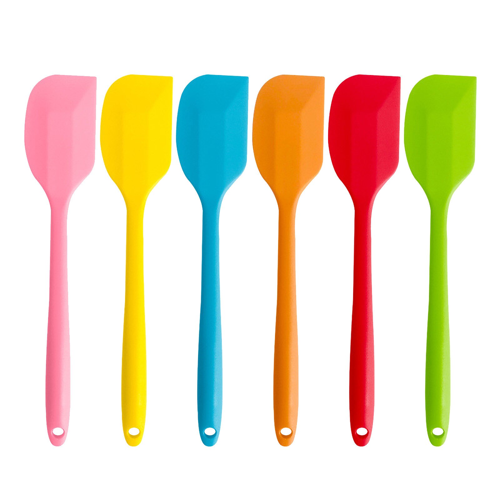 Silicone Spatula Mixing Pastry Scraper Non Stick Butter Spreader Jar Blender Cooking Spatula Kitchen Baking Accessories#50