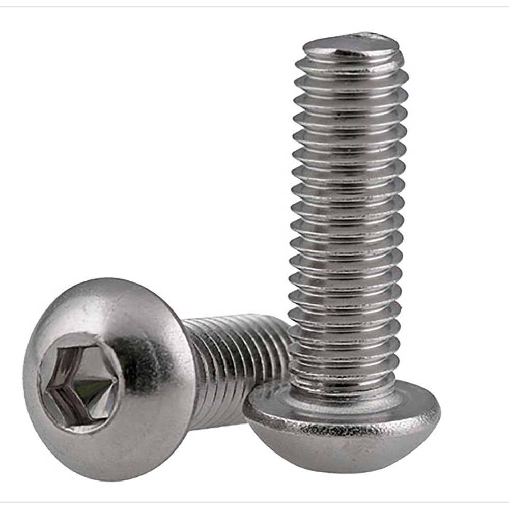 M3 3mm A2 304 rvs button head hex bolt schroef rvs ronde/pan hoofd M3x6/ m3x8/M3x10/M3x12/M3x16/M3x20