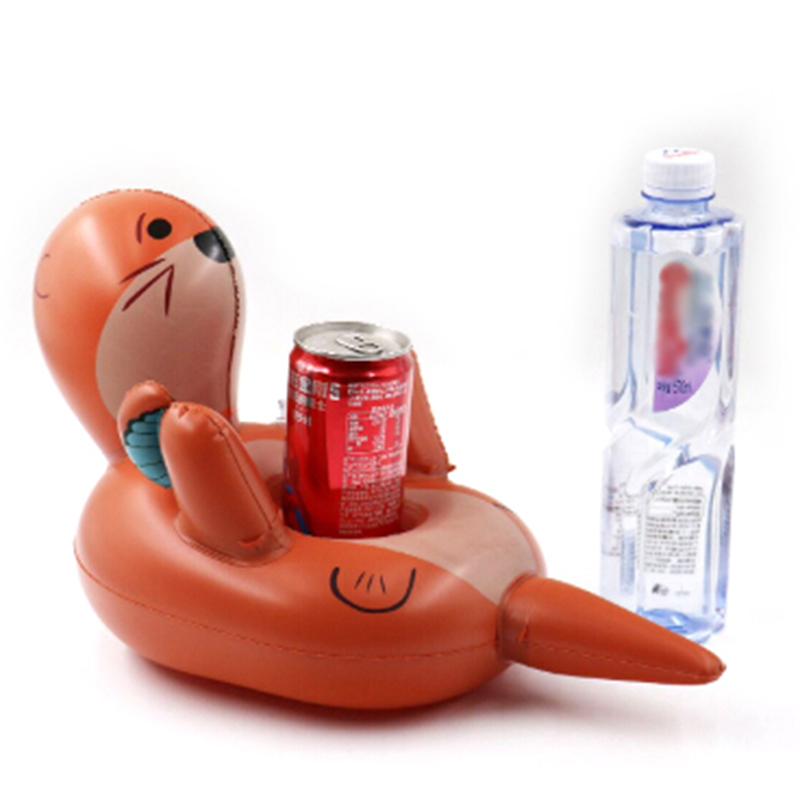 Inflatable Swimming Pool Float Cup Drink Beer Holder Table Bar Tray Summer Swimming Party Beach Accessories