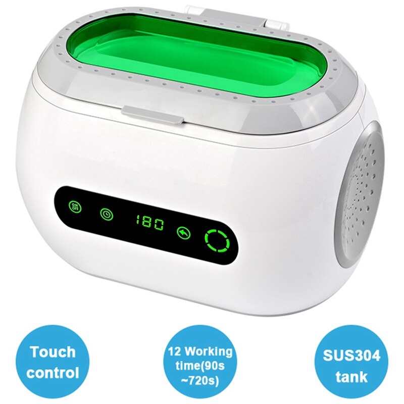 Digitale 600Ml Kontrolle Ultraschall Reiniger 35W 42Khz Haushalt Ultraschall Schlecht Für Schmuck Uhr Ketten Brillen Uns Stecker