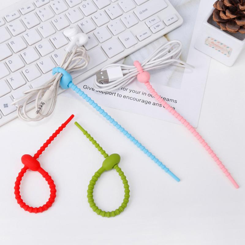 Cable Organizer USB Cable Winder Cable Clip Office Desktop Management Desk Organizer Organiser Organizador Home Office: Default Title