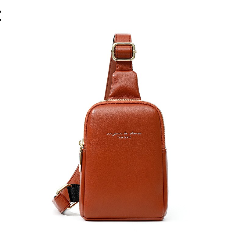 Damesmode Borst Pak Zak Kleine Lederen Banaan Portemonnee Tas Vrouwelijke Mini Crossbody Tas Dames Taille Zakken Pocket: Red