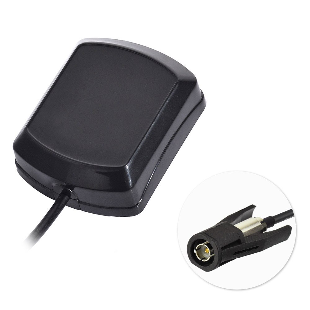 Eightwood-antena GPS activa para coche, 1575,42 ± 3 MHz, antena macho, extensión de 300cm, para navegación de tráfico Pioneer JVC