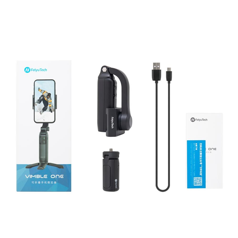 FeiyuTech Vimble jeden składany Smartphone Gimbal wysuwany Feiyu Selfie Stick stabilizator dla iPhone Huawei Xiaomi Redmi Samsung