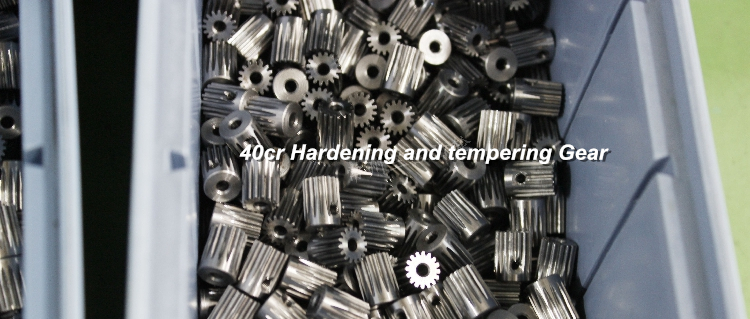 0.5 modulus 14 tanden tandwiel 15 tanden 16 tanden 3mm gatdiameter 40cr hardings- en ontlaattandwiel 0.5m 14t 15t 16t