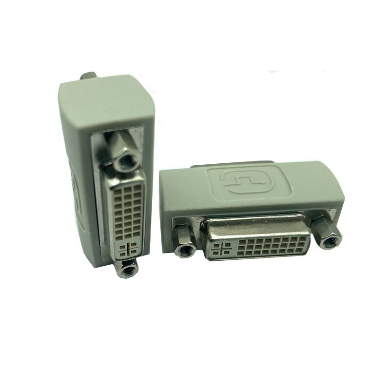 DVI to DVI Adapter Female to Female Converter DVI-I (24+5) Female to Female Mini Gender Changer for DVI Cable Extension
