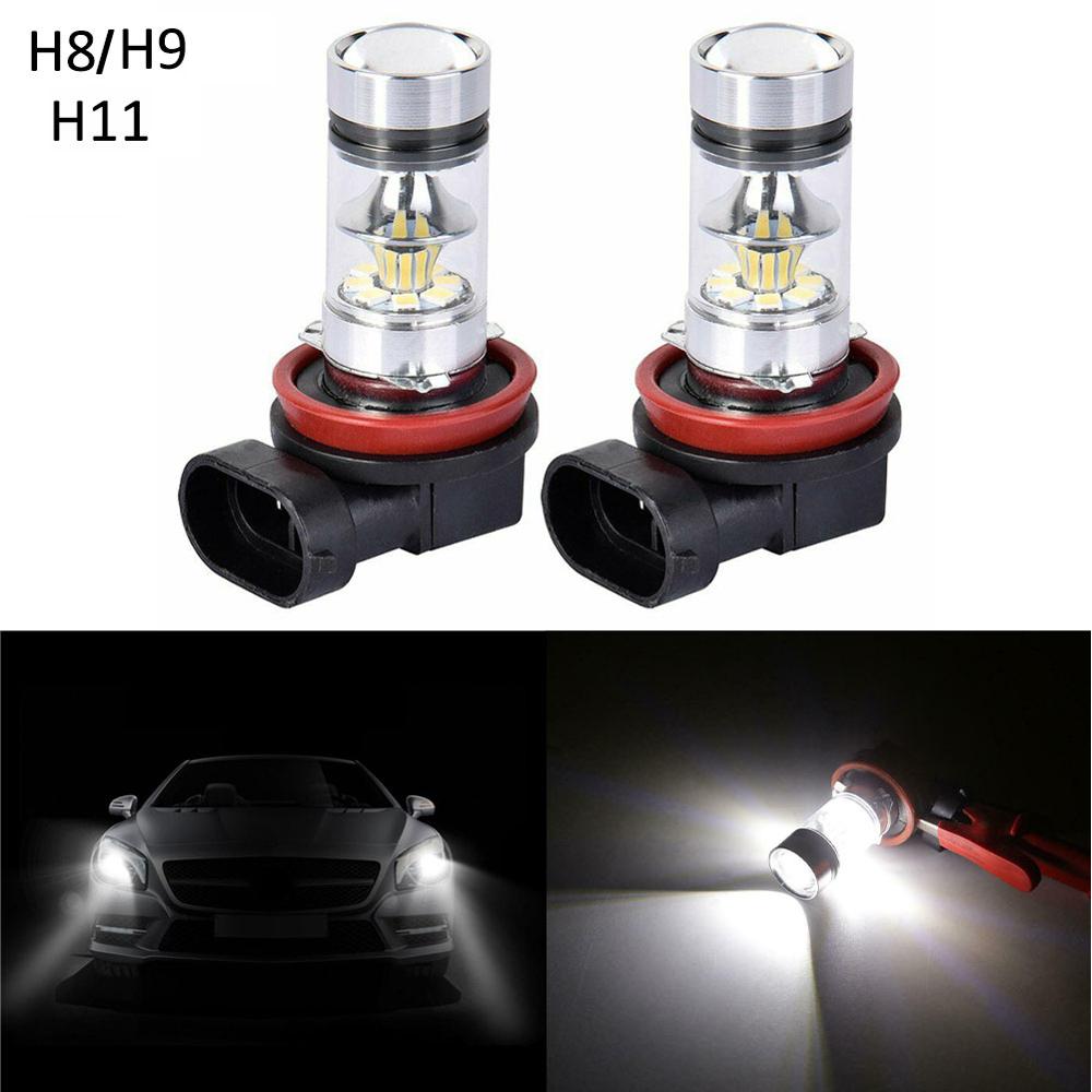 Neue 2Stck H11 H8 H9 LED Nebel Licht Wandlung Bausatz Leuchtmittel hoch Energie 6500K 40W Canbus Auto scheinwerfer Nebel Glühbirnen Auto Zubehör