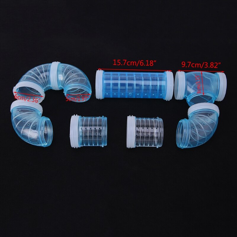 View of Hamster External DIY Pipeline Tunnel Fittings Tube... – Vicedeal