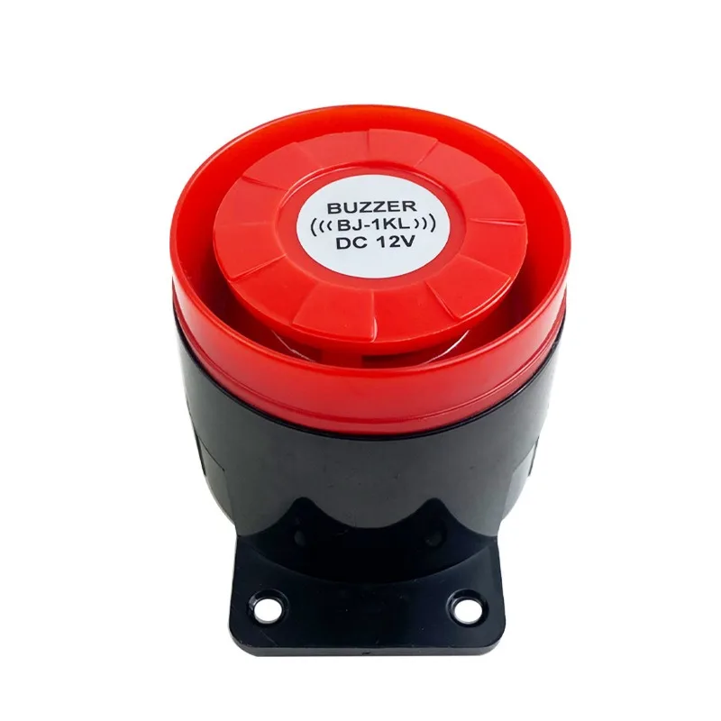 Buzzer 12 24V 220V avec lumière, décibel élevé, alarme sonore et lumineuse, Explosion, klaxon antivol électronique