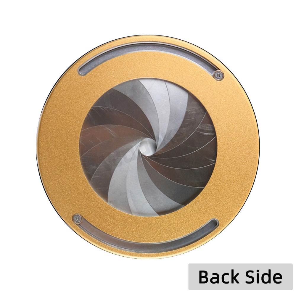 Règle de mesure de maths de précision en acier inoxydable, taille ronde réglable, outil circulaire, papeterie rotative pour apprentissage de travail