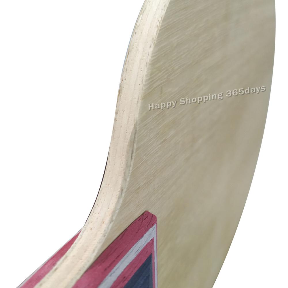 Sanwei fextra 7 ( nordic vii) bordtennisblad  (7- lags tre, japan tech, stiga clipper cl struktur) racket ping pong bat padle