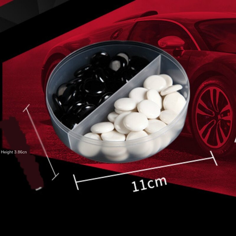 Traditional Chinese Go Game Renju Backgammon Plastic Chess Pieces Leisure Puzzle Chess Entertainment Game Chess