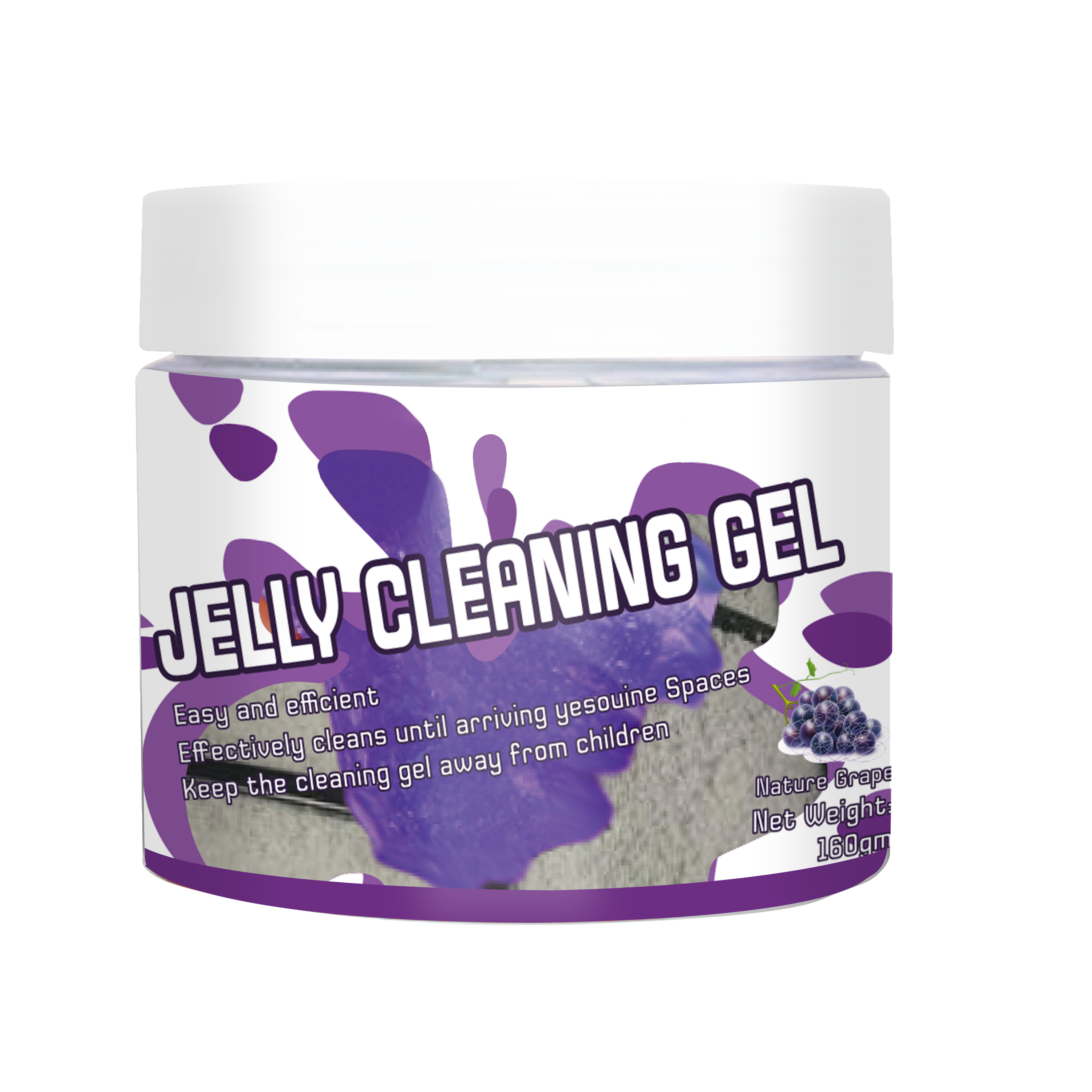 Jelly Cleaning Gel Multifunction Car Air Vent Outlet Cleaning Mud Dashboard Laptop Cleaner Gel Car Gap Dust Dirt Clean Tool: COLORLESS