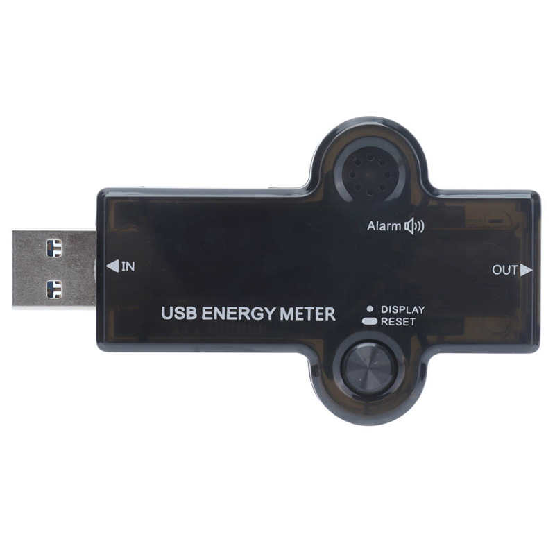 USB C Power Meter Monitor High Definition USB C Tester for USB Digital Devices