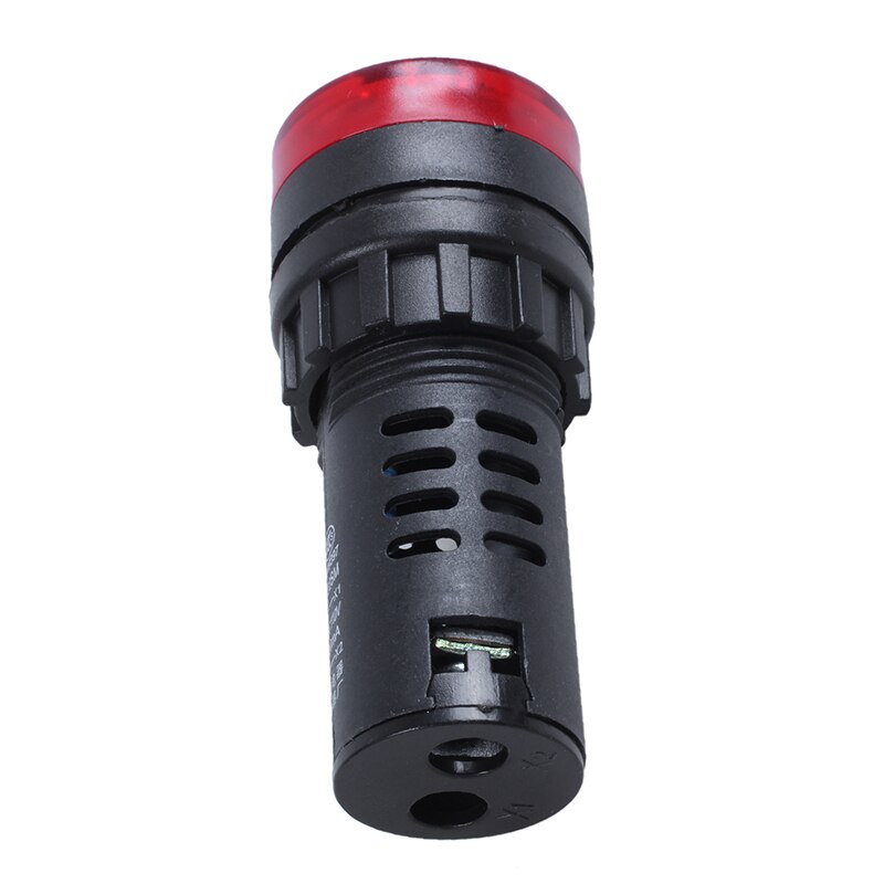 AC/DC 110V 20mA Equipment Alarm Signal Indicator Light Flash Buzzer