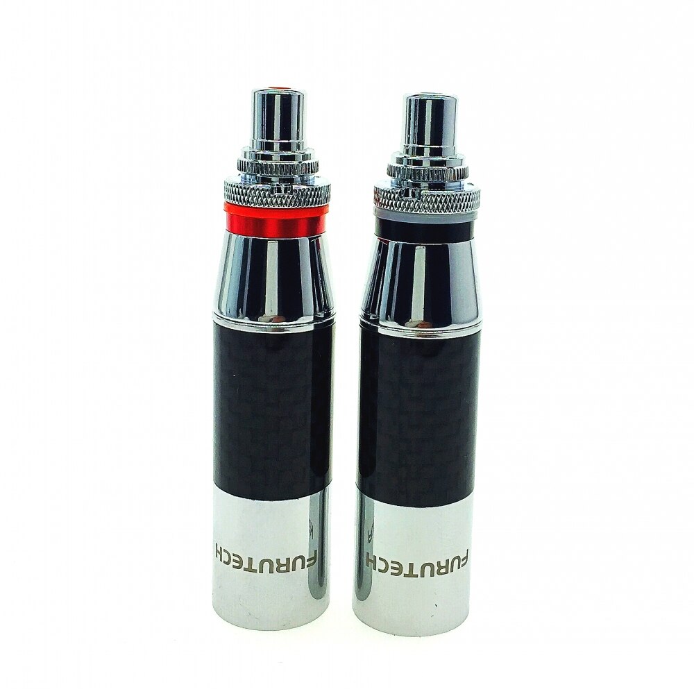 FURUTECH CF-601M y CF-602F adaptador de enchufe de Cable equilibrado rodio XLR macho hembra a conector hembra RCA