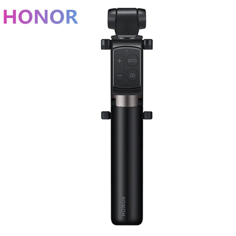 Huawei Honor perche à Selfie Bluetooth sans fil AF15 trépied de voyage Portable télécommande monopode pour téléphone iOS et Android Support de trépied léger de voyage pliable pour téléphone iPhone Xiaomi Huawei,: Honor AF15Pro Black