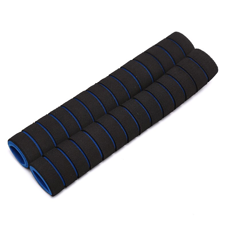 1 par cykelstyr greb udendørs greb cykel greb svamp anti-slip styr anti-skrid stødabsorberende super blød: Bl