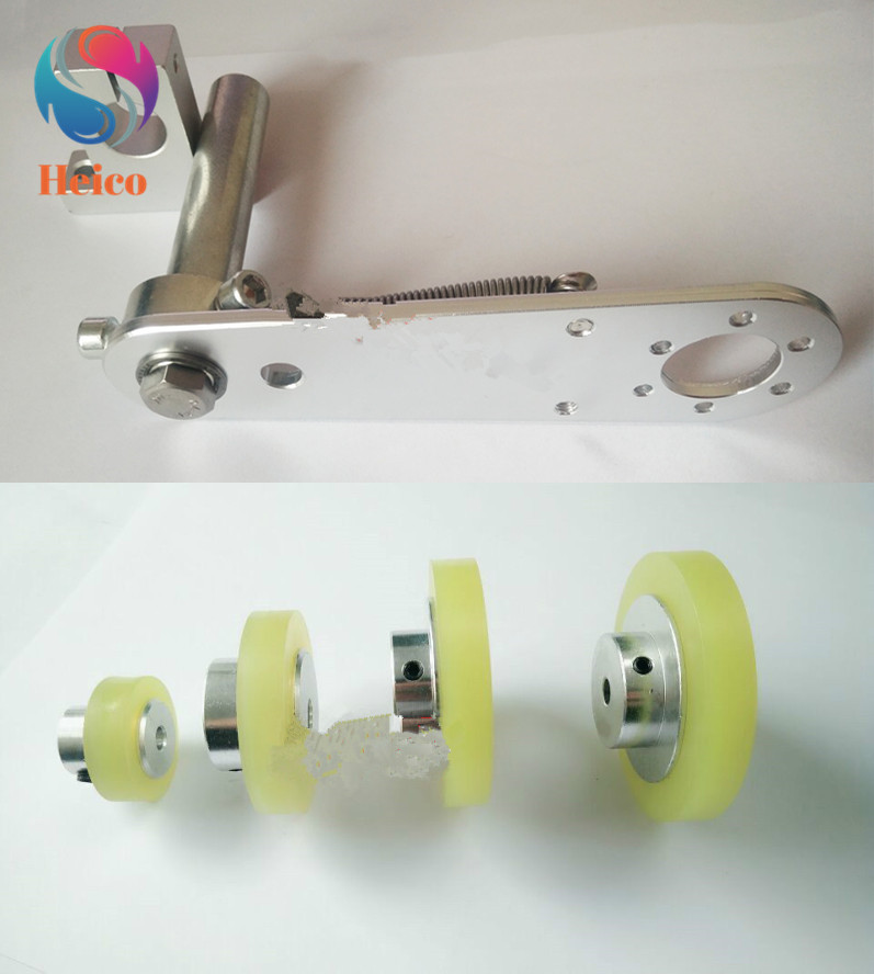 Industrial Encoder Wheel Meter Measuring Wheel Encoder With Mounting Bracket Support For Rotary Encoder