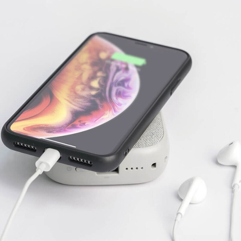 SOLOVE 10000 mAh QI Wireless Dual USB Power Bank Quick Charge for Huawei Samsung iPhone X XR XS MAX 8 Plus