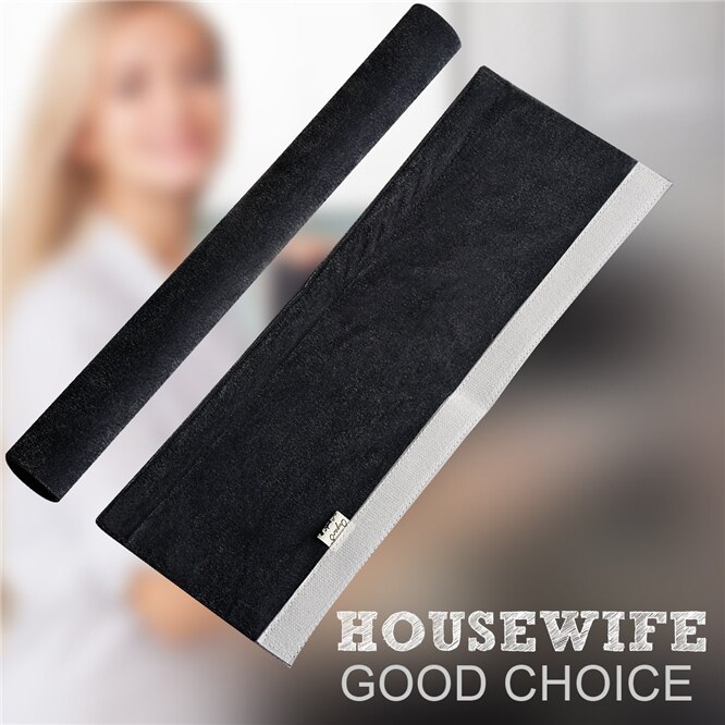 Hoogwaardige 2 stuks keukenapparaat handgreep afdekking decor vlekken deur koelkast koelkast oven slipweerstand 40*12cm