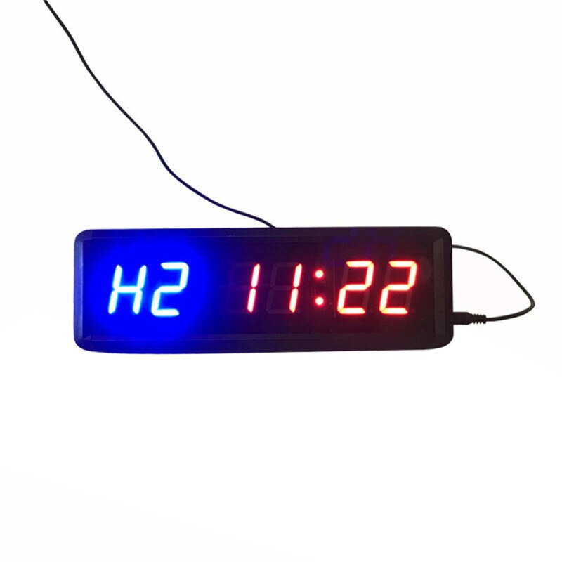 Led Crossfit Timer Garage Timer Sport Training Klok Gym Tabata Timer Fitness Gym Timer Interval Timer Stopwatch Afstandsbediening