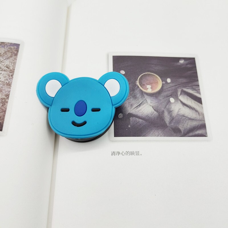 Di trasporto Del NUOVO Fumetto Rotondo Universale Del Telefono Mobile Titolare Anello Airbag Gasbag fold Del Basamento della Staffa di Montaggio Per il iPhone XR Samsung Huawei Xiaomi: Raccoon