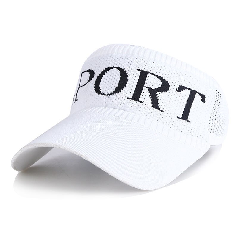 4 @ # Mannen Vrouwen Outdoor Sport Tennis Zon Cap Vrouwelijke Zomer Lege Top Cap Toevallige Koreaanse Ademend Zon eend Tong Cap: C