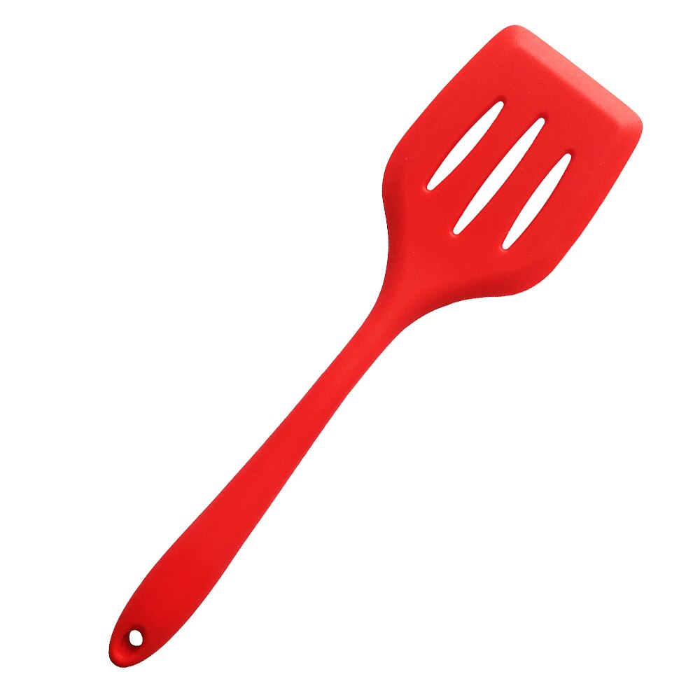 Utensilios de cocina de silicona de grado alimenticio, utensilios de cocina de nailon para cuchara, espátula, cucharón, batidores de huevos, 6 unids/set por juego