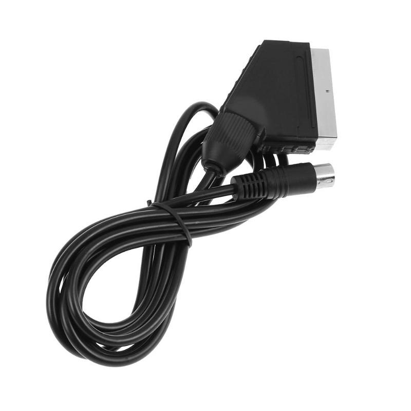 Neue V-pin Scart Kabel 1,8 M Ersatz Kabel Für Sega Megadrive 1 Genesis 1 Master System 1 RGB AV Scart Kabel