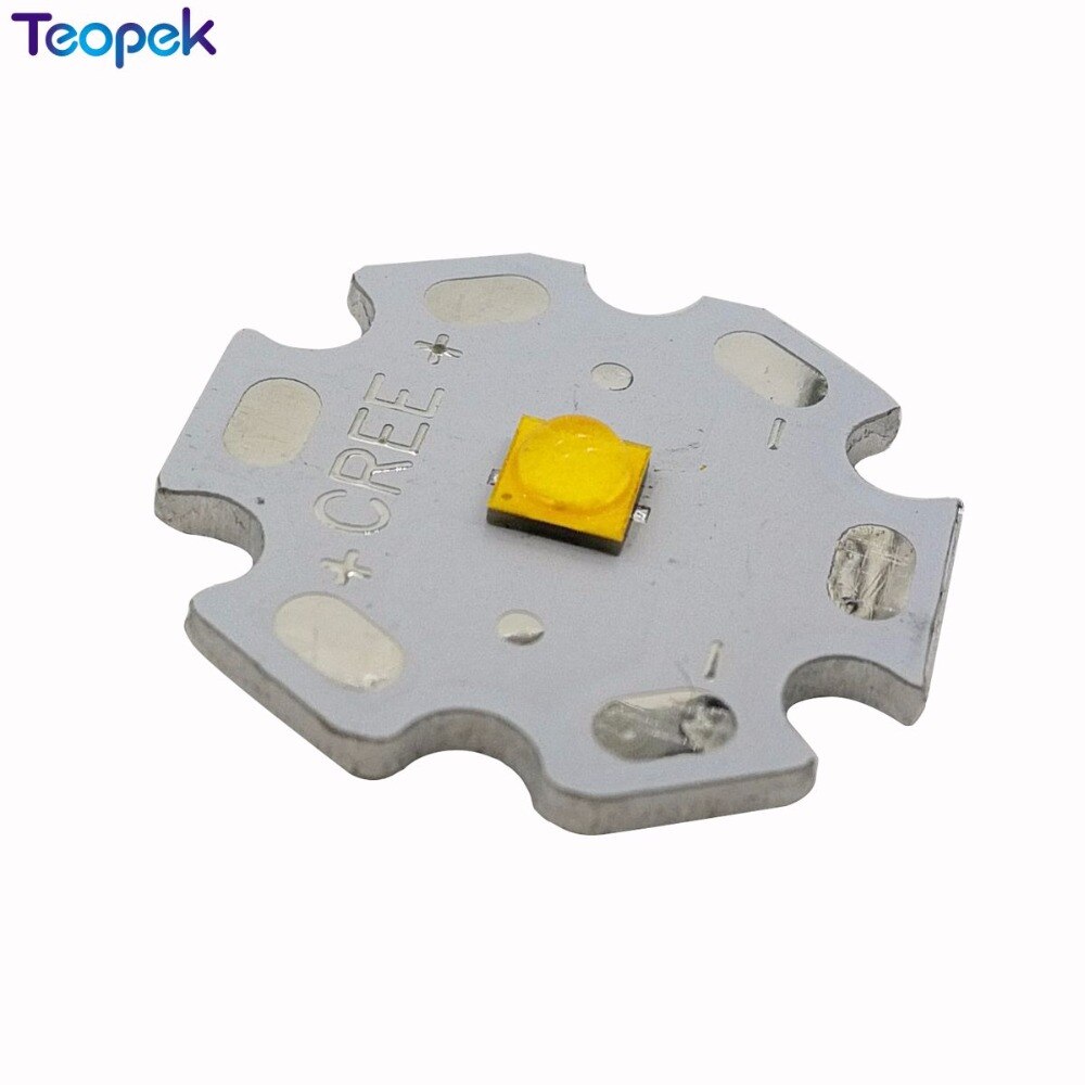 10 stücke Cree XP-G3 XPG3 S3 Kühl Warm Weiß 6W High Power LED-Emitter Diode 777lm Mit 20mm 16mm 14mm 12mm 8mm PCB