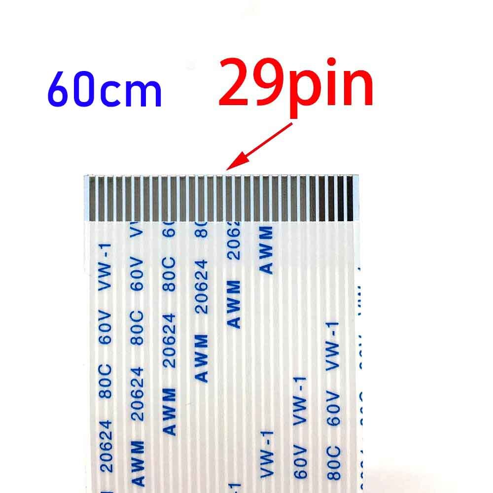 29 pin FFC flex flat data cable for tx800 xp600 mutoh valuejet 1624 1638 VJ1604 VJ1624 VJ1638 printer big dx7 head cable: 60cm  29pin