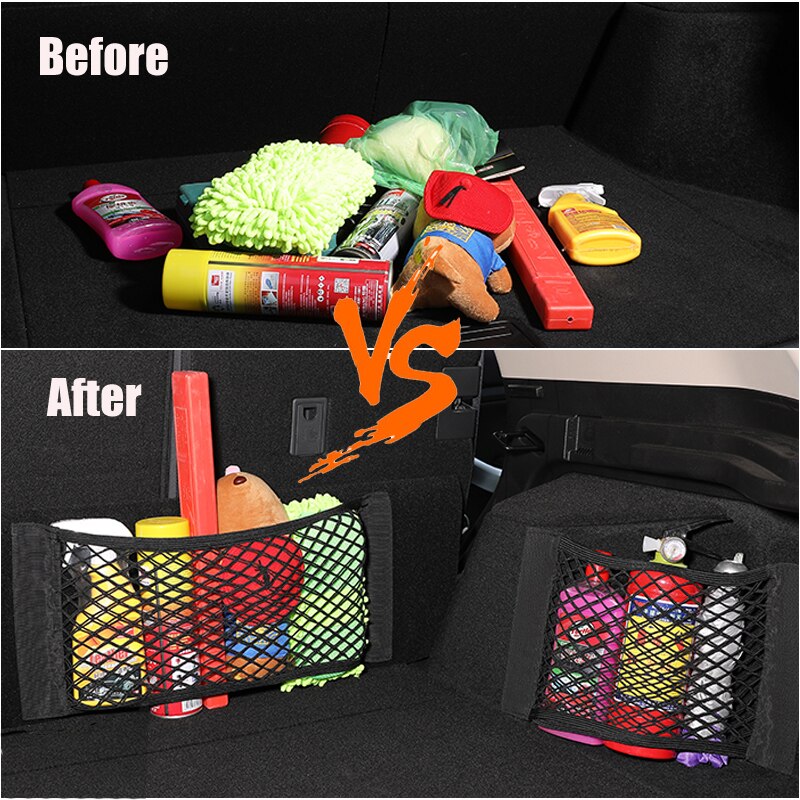 Car Trunk Net Nylon SUV Auto Cargo Storage Mesh Holder For BMW M3 M5 E46 E39 E36 E90 E60 F30 E30 E34 F10 E53 F20 E87 X3