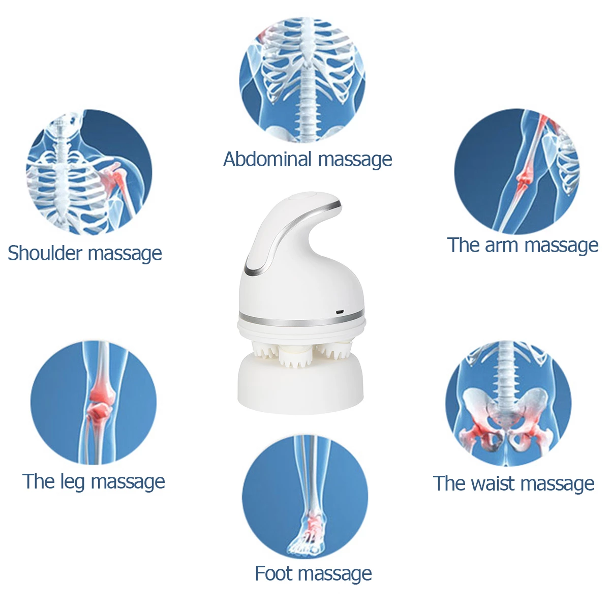 Masseur électrique pour chat, soins de santé, relaxation des épaules, du cou, des tissus profonds de la tête, Massage du cuir chevelu, appareil vibrant