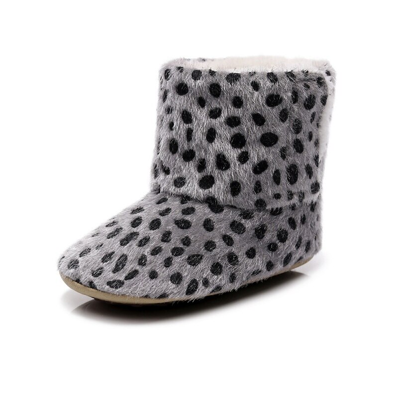 Mode 0-18M Baby Winter Warm Bont Snowboots Babyslofjes Anti-Slip Baby Jongens Bootie Schoenen: C / 12-18M