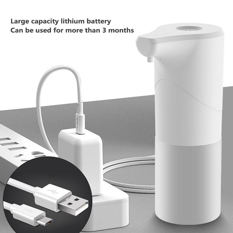 Automatic Foaming Soap Dispenser Hands Free Smart IR Sensing Foam Generator Hand Wash Fast Sterilization Dispenser