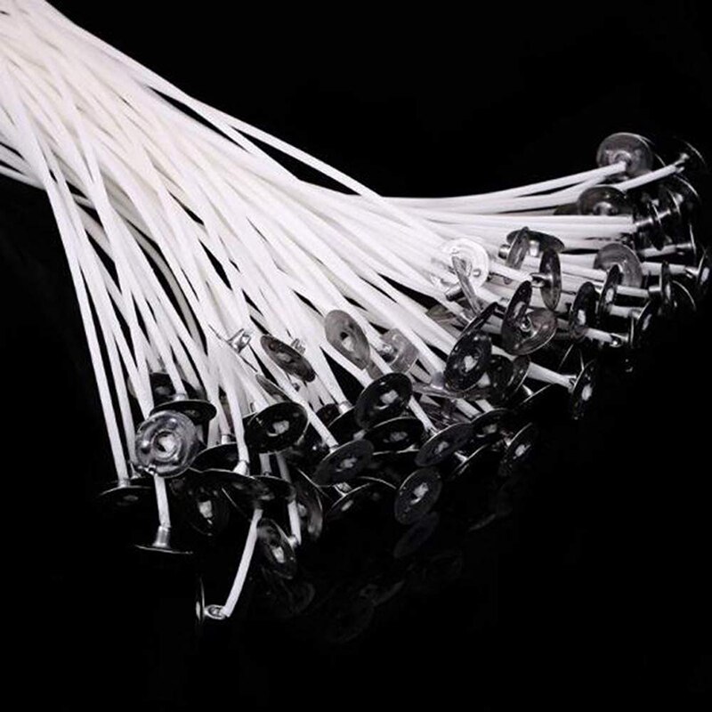 50 Stck DIY Rauchfreien Wachs Docht Dicht Gewebt Wachs Docht Mit Kerze Docht Butter Docht