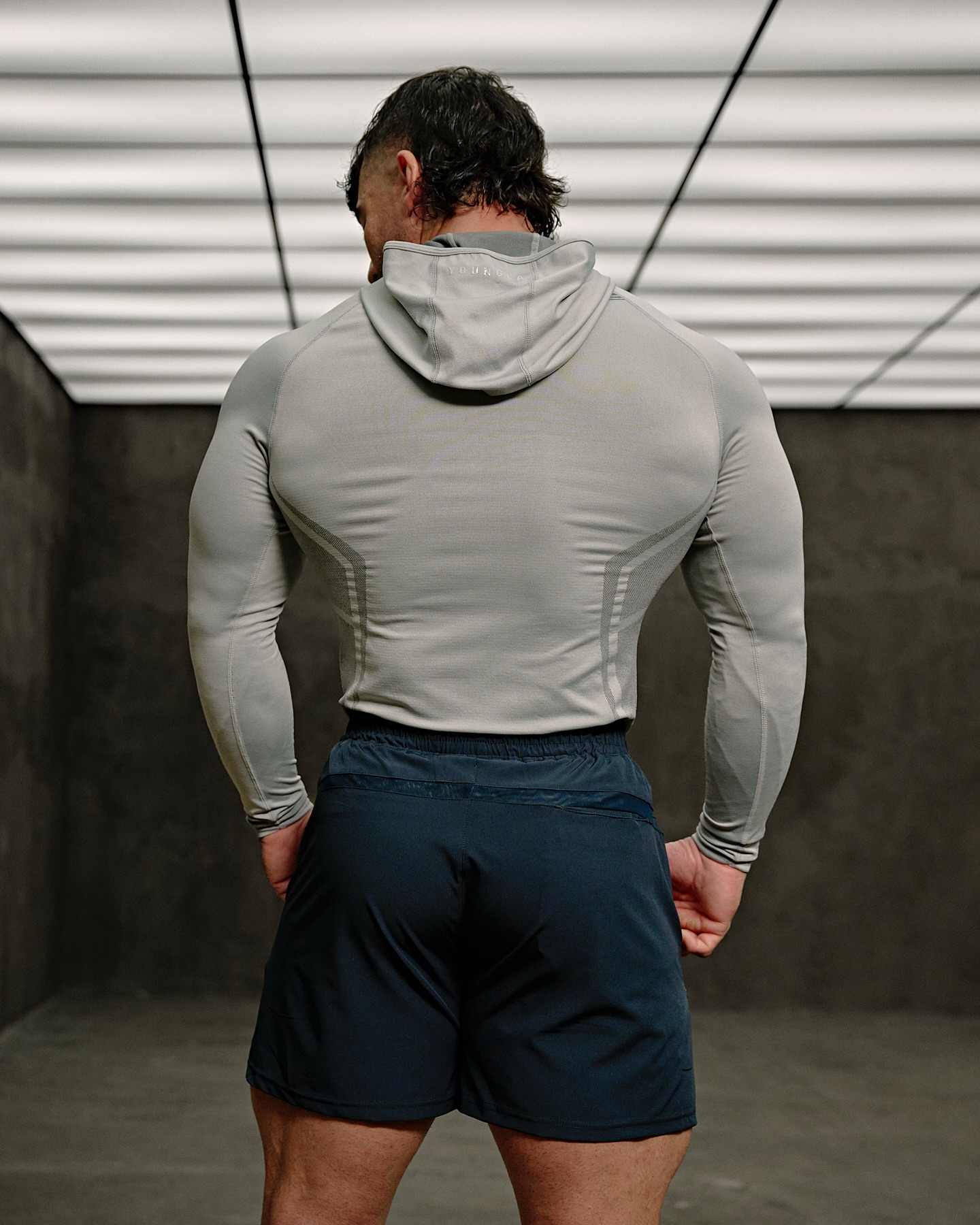 Young La doesn do gym Clothes Anymore Introducing the Warrior Compression Hoodies