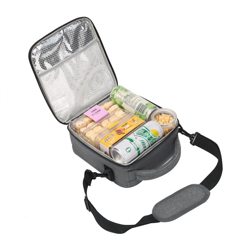 Custom Thick Aluminum Foil Portable Ice Oxford Cloth Diagonal Picnic Ice Pack