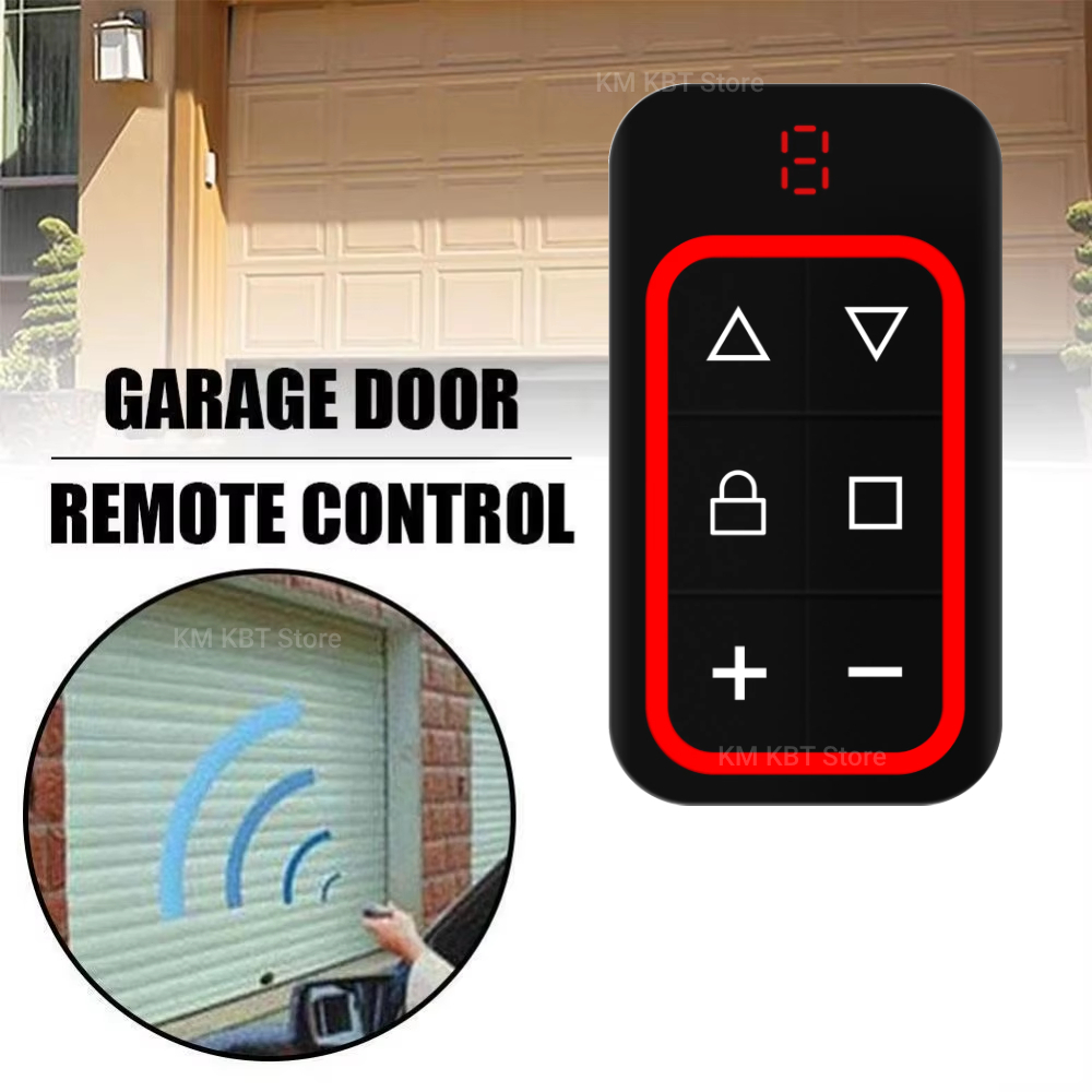 Garage Door Opener Duplicator 300MHz-915MHz Rechargeable Remote Control Multi-Frequency Code Grabber Clone Gate Remote Control