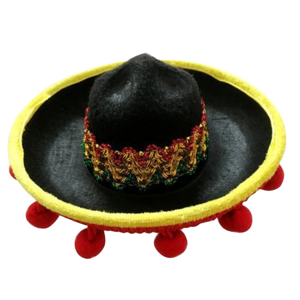 Mini Pet Hond Kat Zonnehoed Beach Party Stro Hoed Hond Mexicaanse Stijl Hoed Mexicaanse Stijl Fun Stro Sombrero accessoires