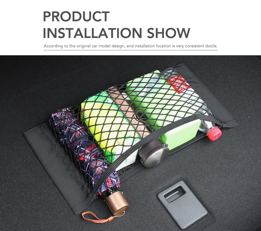 Kofferbak Opbergtas Mesh Net voor Chevrolet Spark Cruze Orlando Aveo Onix Volt