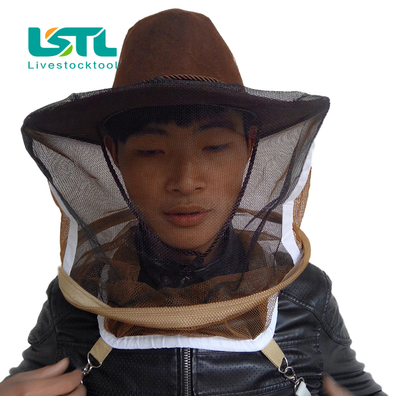 Beekeeping Hat Beekeeper Protective Export-Oriented Beekeeping Cowboy Bee Preventing Cap Bee Hat Classic Shape Bee Breeding