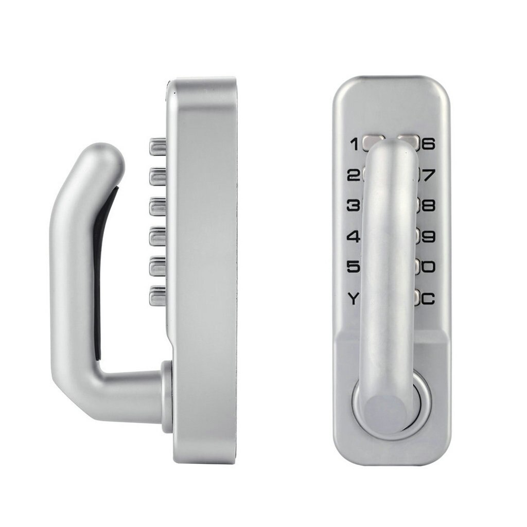 Smart Lock, Electronic Door Locks with Bluetooth Mechanical Keys Auto Lock