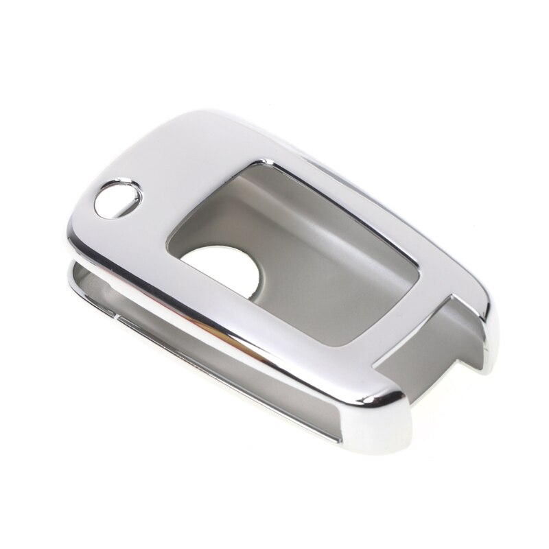 Auto Tpu Key Cover Voor Chevrolet Cruze Aveo Trax Opel Antara Corsa Meriva Astra J: Silver