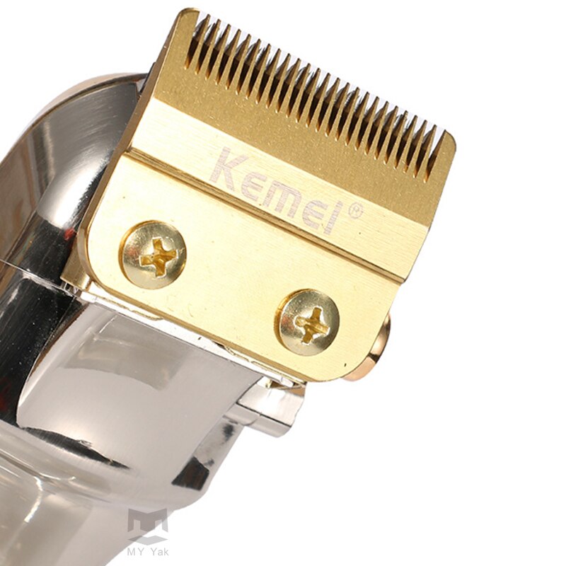 Kemel LED Kamei Adjustable Trimmer Bart Kmei Barttrimmer Kemey Digital Hair Trimmer Keimei All-metal Kimei Gold Cut